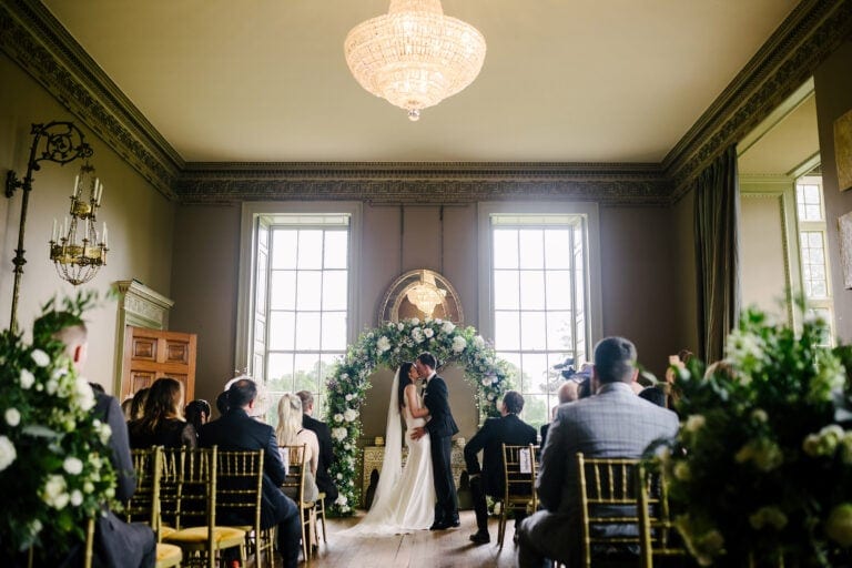 Howsham Hall Wedding Photographer, Yorkshire’s stately home – J & D