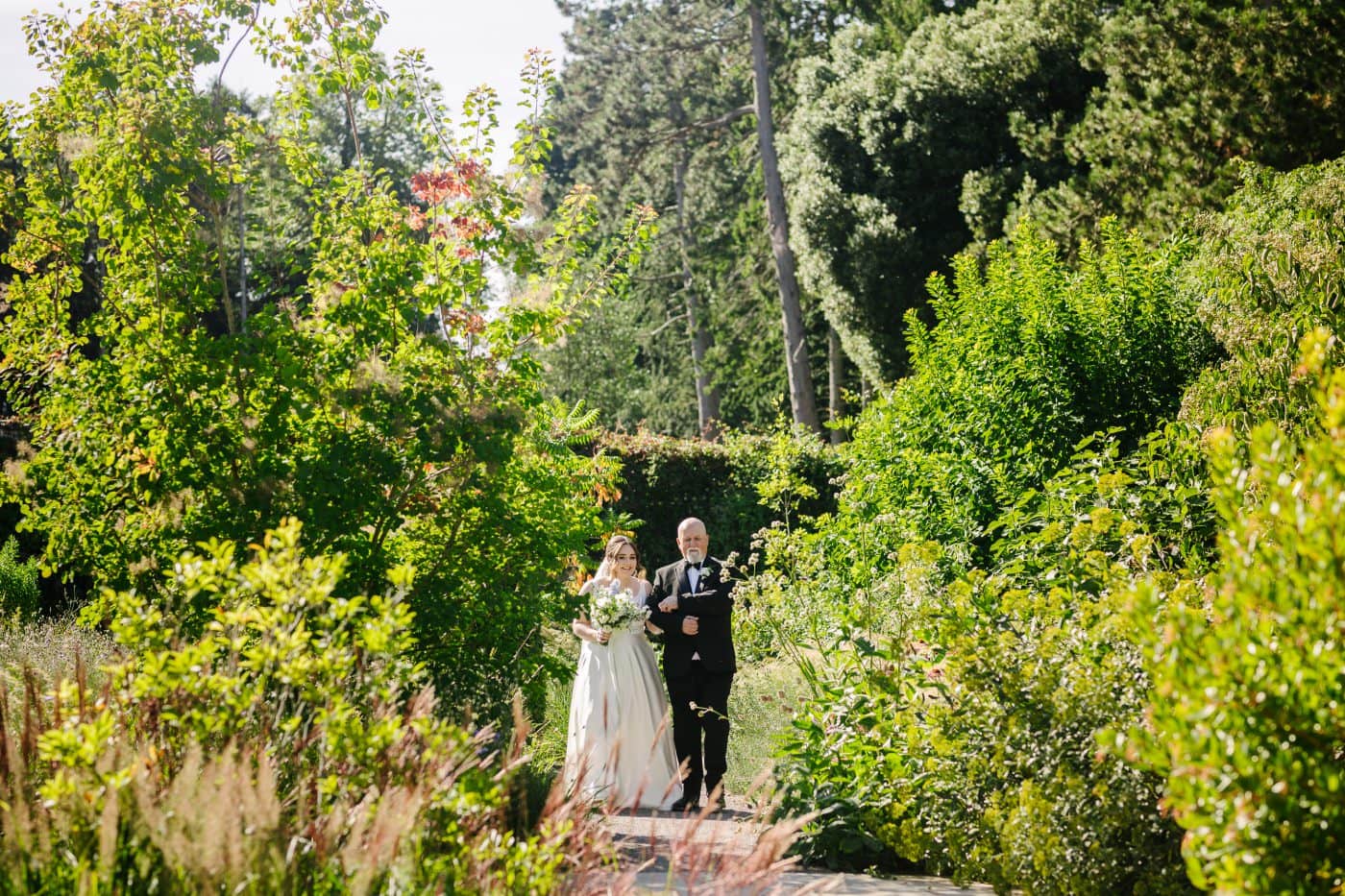 Middleton lodge wedding there are so many beautiful gardens to explore in the countryside