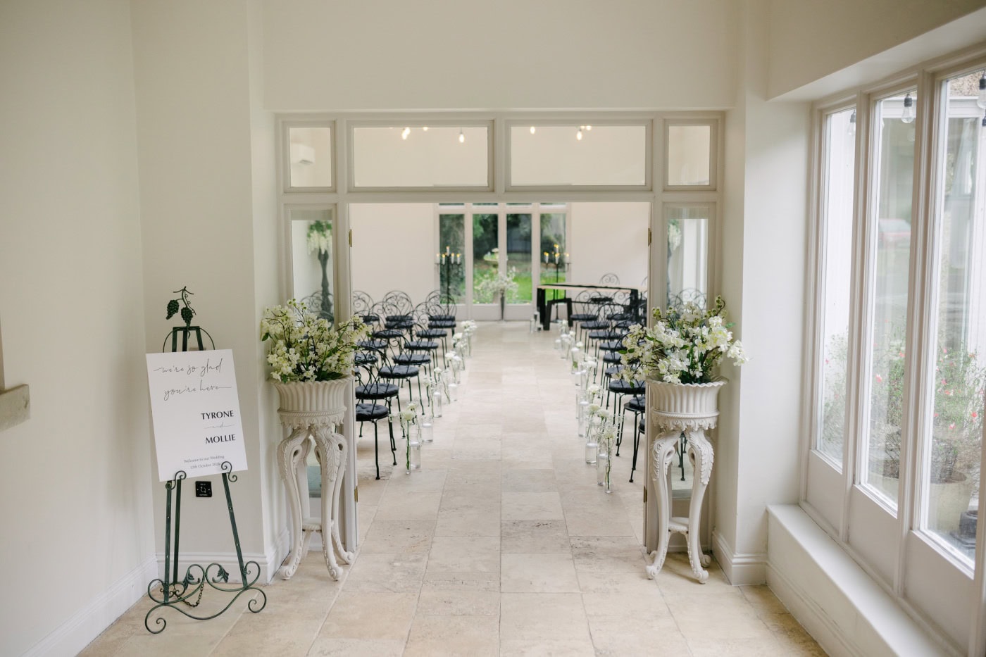 The intimate woodborough hall wedding impressed every guest.