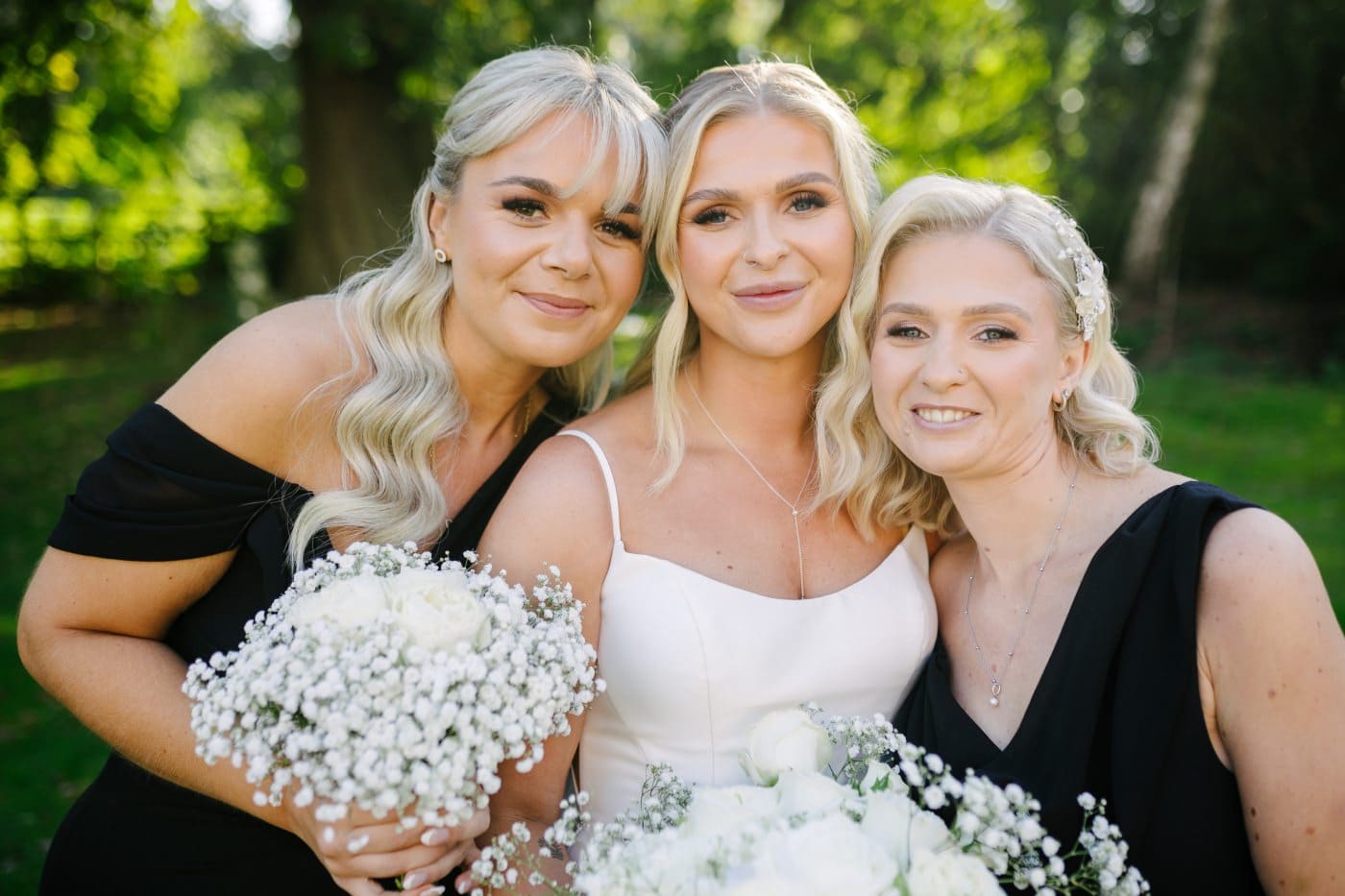 An expert wedding photographer documented the magic with a home jump left transition.