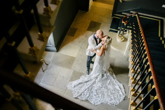 This pair were a laugh from the minute I arrived — Stubton Hall already has so much history in the walls, and they filled every bit of it.

Both got ready at the Hall, so I spent the morning nipping between rooms. Then the evening kicked off and the dancefloor didn't empty once.

Photography : @adenphoto
Venue : @stubtonhall
Makeup : @theaelizabethmua
Dress : @bellammebridal
Flowers : @chambersfloristlincoln
Suits : @houseofcavani @mossbros